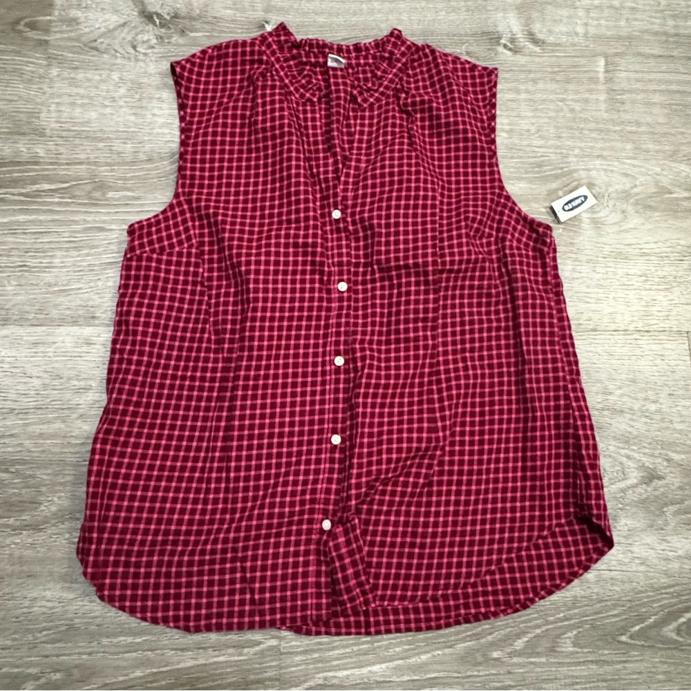 Old Navy Flannel Tank
